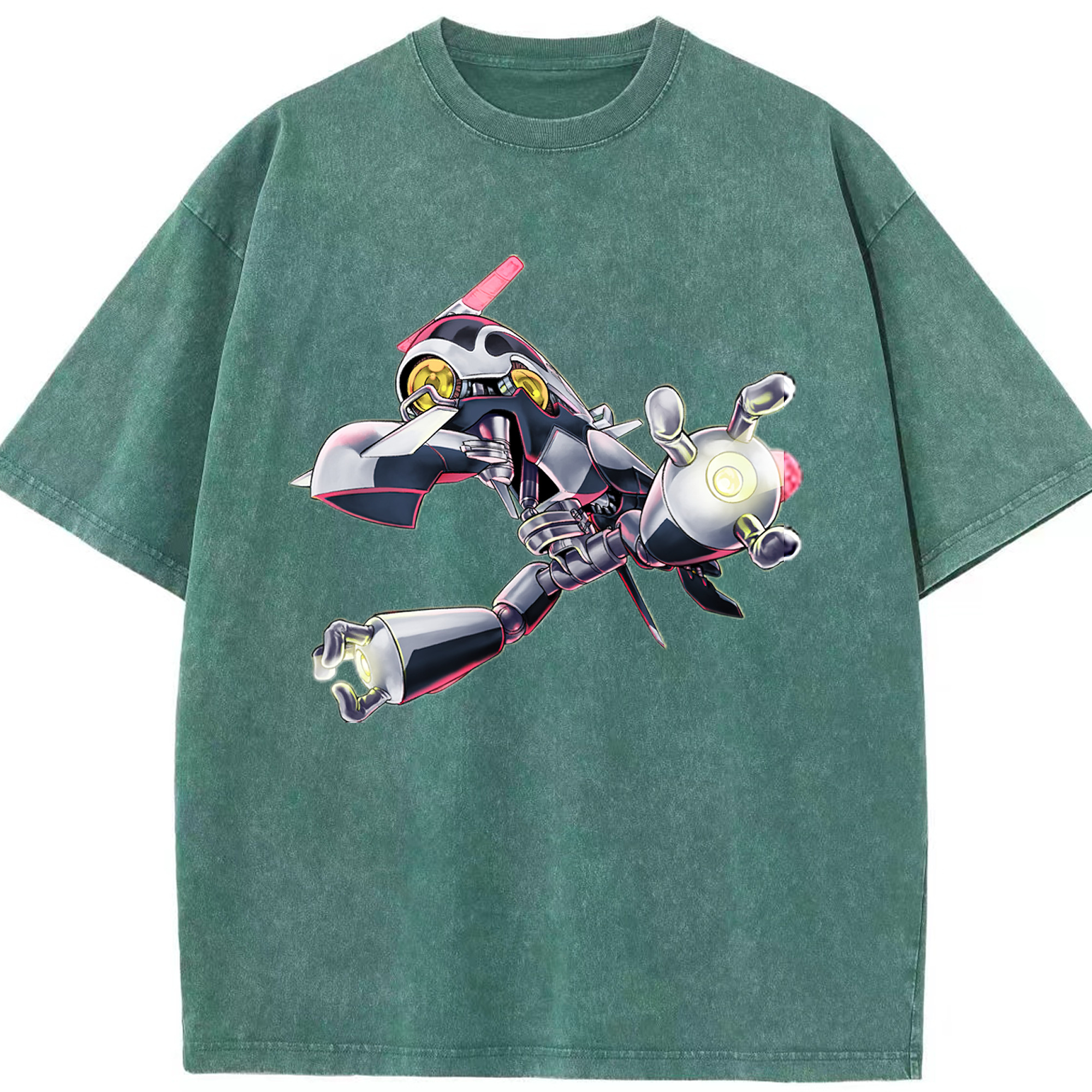 （画像用） 遊☆戯☆王 Yu-Gi-Oh! 綿100% ヴィンテージ風 半袖Tシャツ（フロントプリント）